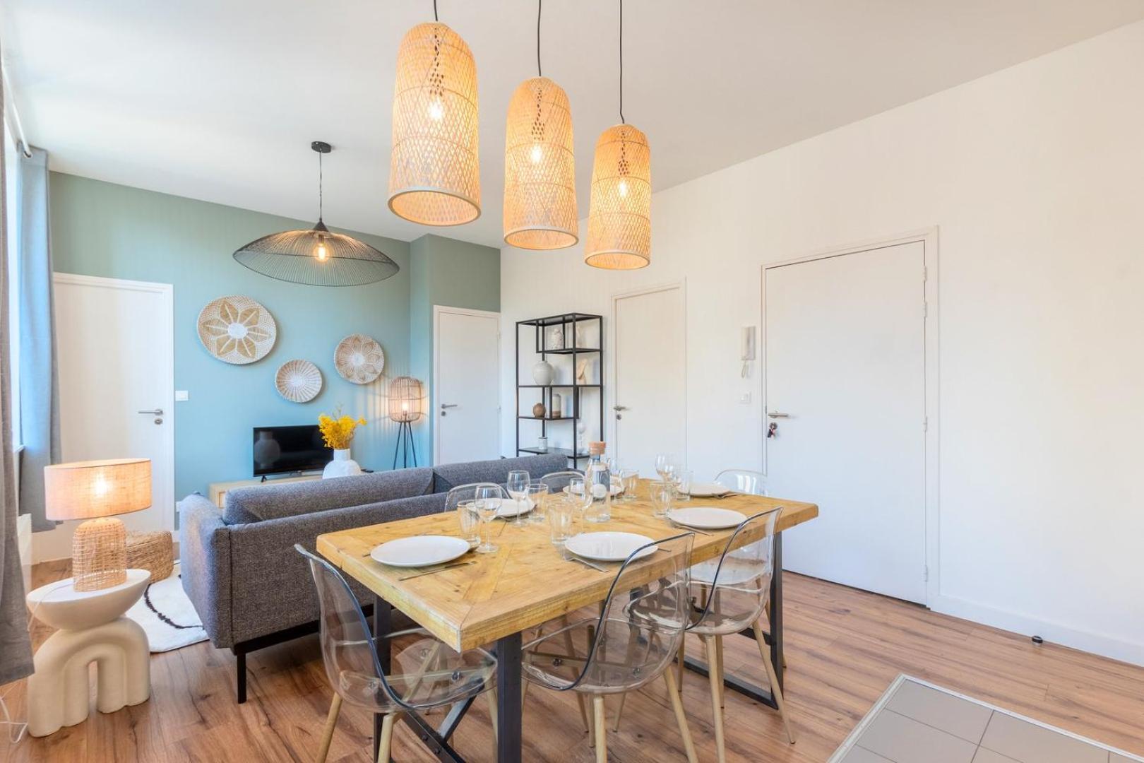 Modern, Quiet 3-Bedroom Apartment With Parking Marcq-en-Barœul Zewnętrze zdjęcie