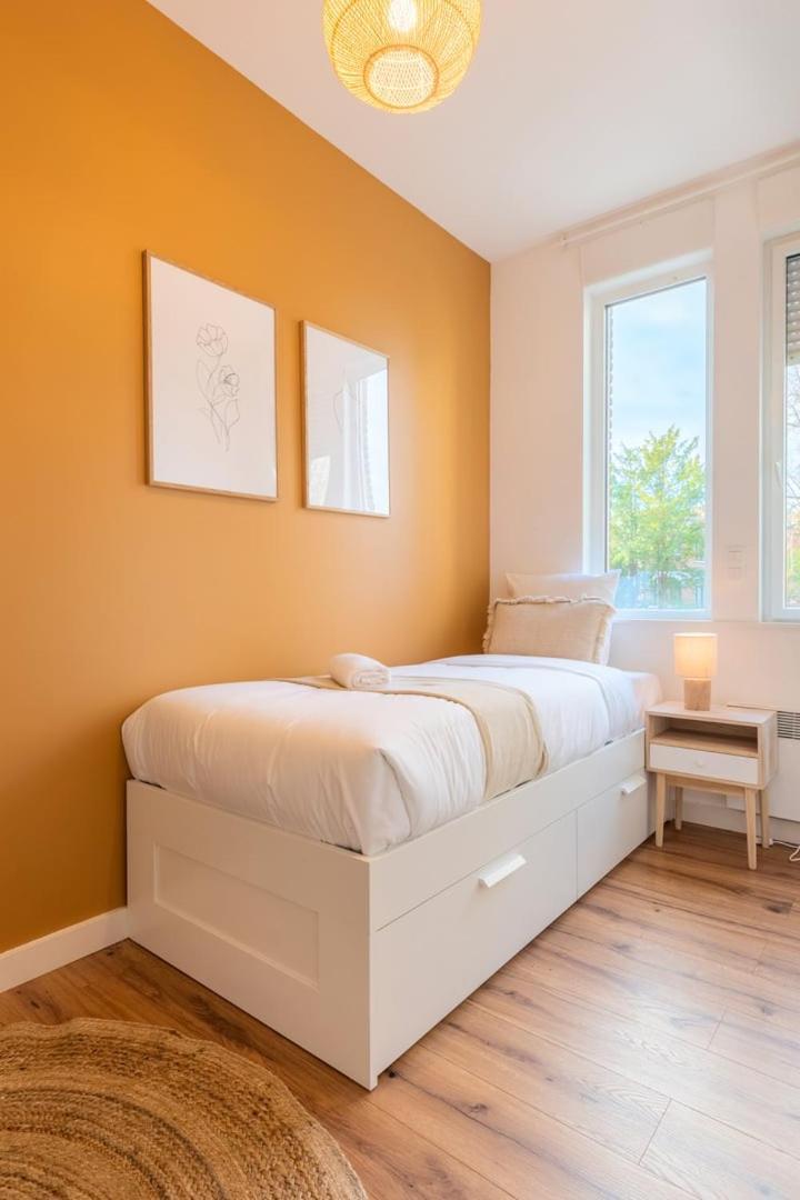 Modern, Quiet 3-Bedroom Apartment With Parking Marcq-en-Barœul Zewnętrze zdjęcie