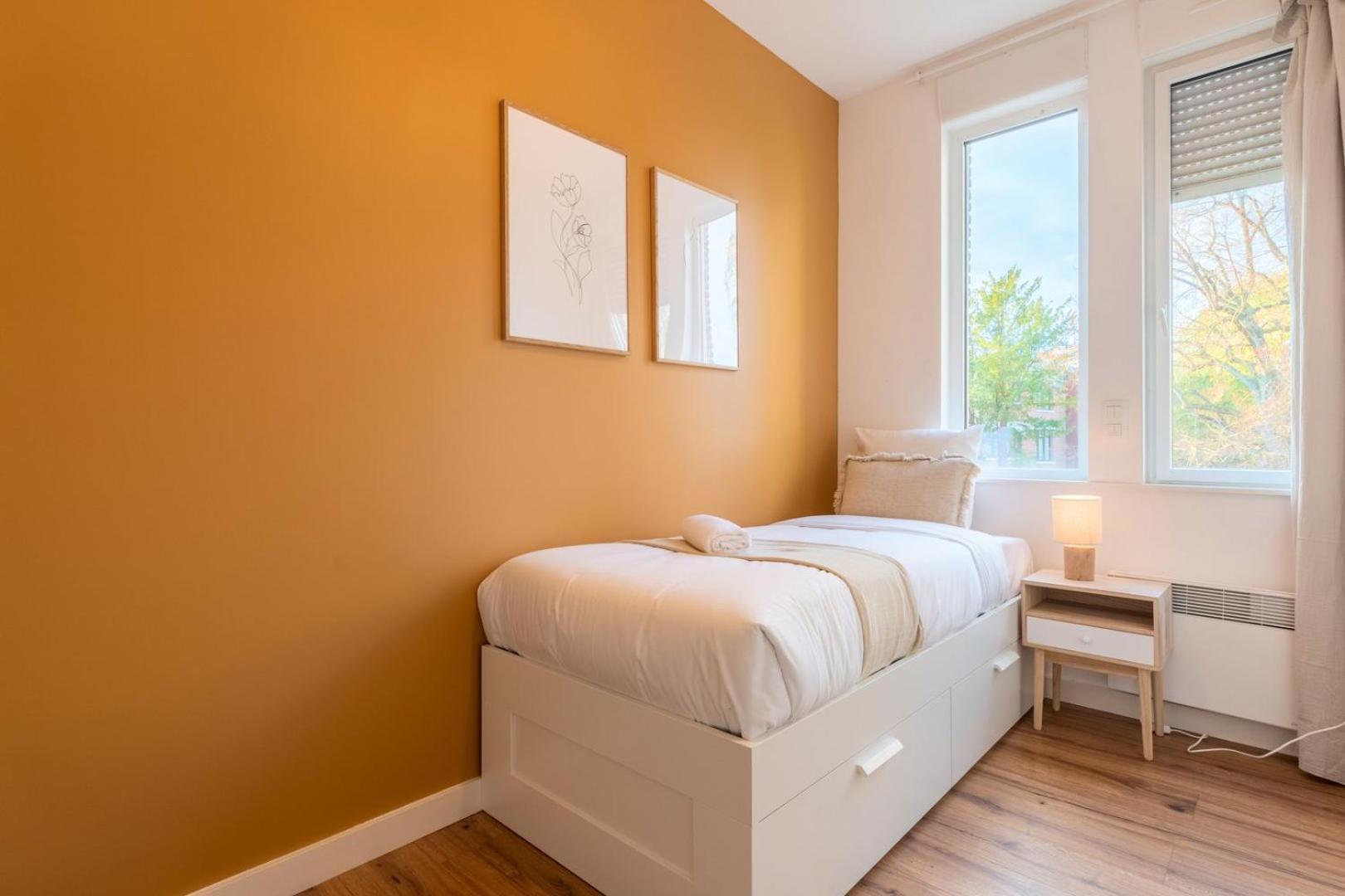 Modern, Quiet 3-Bedroom Apartment With Parking Marcq-en-Barœul Zewnętrze zdjęcie
