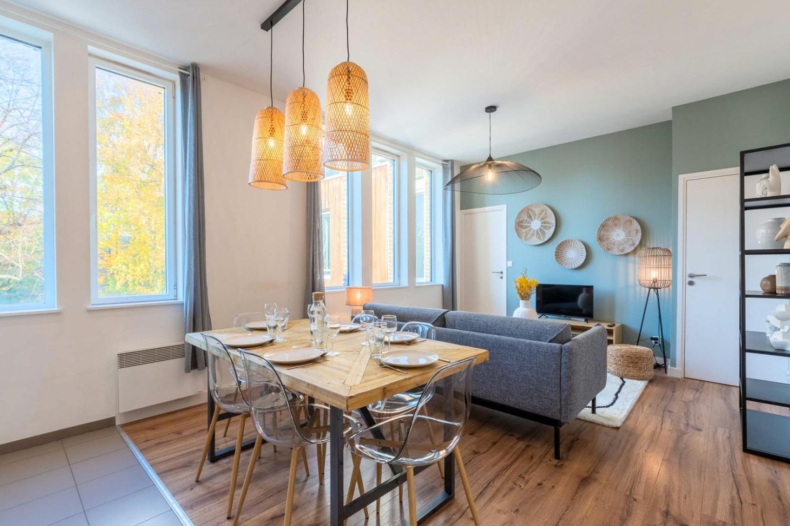 Modern, Quiet 3-Bedroom Apartment With Parking Marcq-en-Barœul Zewnętrze zdjęcie